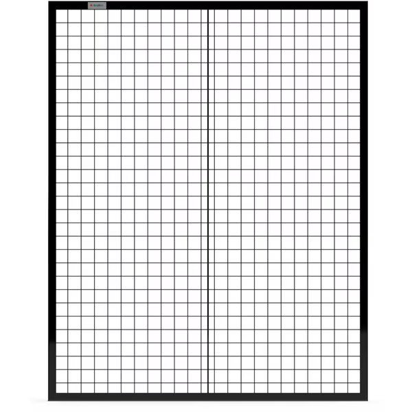 Machine Wire Guard Panel, 4'W, Black, Global Industrial, Mfr#: 800485BK